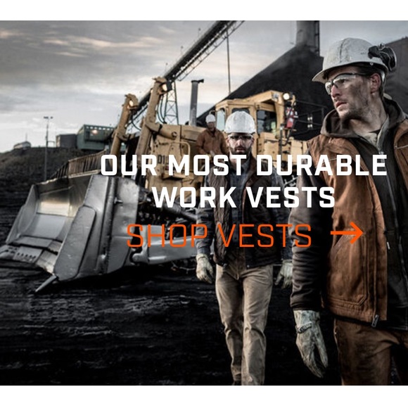 WALLS Men's Black COLEMAN Duck Sherpa Lined Full Zip Work Vest US LARGE - Picture 11 of 11